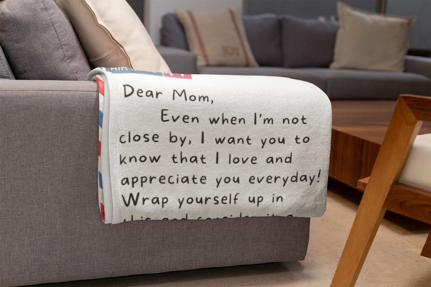 Mom Blanket - Air Mail