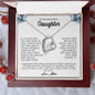 To My Beautiful Daughter | Always Keep Me In Your Heart - Forever Love Necklace