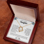 To My Beautiful Daughter | Always Keep Me In Your Heart - Forever Love Necklace