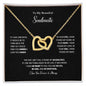 To My Beautiful Soulmate | I Love You Forever & Always - Interlocking Hearts necklace