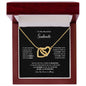 To My Beautiful Soulmate | I Love You Forever & Always - Interlocking Hearts necklace