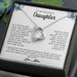 To My Beautiful Daughter | Always Keep Me In Your Heart - Forever Love Necklace
